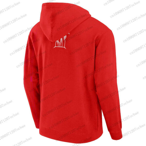 2024 Men's Jey Uso WWE Authentic Yeet Hoodie WWE Sportwear Red Hoodie Youth Wrestling Fans Must Have Unisex Oversized Sweatshirt - Image 2