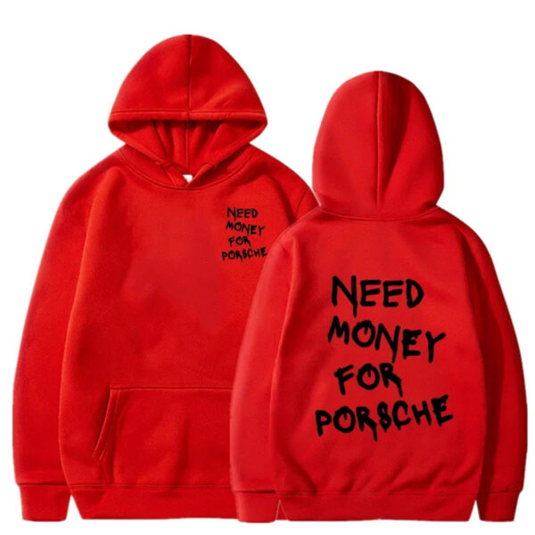 Funny Need Money Letter Printed Hooded Sweatshirt Fashion Design Men Women Fleece Autumn and Winter Couple Casual Tops - Image 8