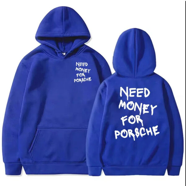 Funny Need Money Letter Printed Hooded Sweatshirt Fashion Design Men Women Fleece Autumn and Winter Couple Casual Tops - Image 6