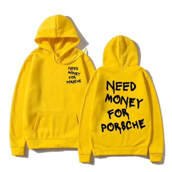 Funny Need Money Letter Printed Hooded Sweatshirt Fashion Design Men Women Fleece Autumn and Winter Couple Casual Tops - Image 7