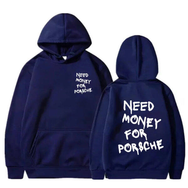 Funny Need Money Letter Printed Hooded Sweatshirt Fashion Design Men Women Fleece Autumn and Winter Couple Casual Tops - Image 3