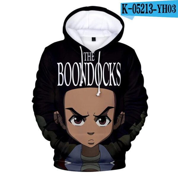 The Boondocks Hoodies 3D fashion Long Sleeve Sweatshirt Men's Hoodie adult Casual Harajuku Streetwear Unisex Oversized Clothes - Image 14