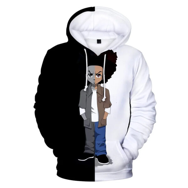 The Boondocks Hoodies 3D fashion Long Sleeve Sweatshirt Men's Hoodie adult Casual Harajuku Streetwear Unisex Oversized Clothes - Image 3