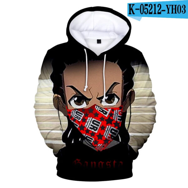 The Boondocks Hoodies 3D fashion Long Sleeve Sweatshirt Men's Hoodie adult Casual Harajuku Streetwear Unisex Oversized Clothes - Image 16