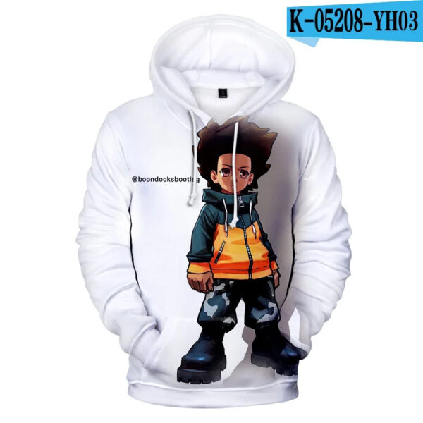 The Boondocks Hoodies 3D fashion Long Sleeve Sweatshirt Men's Hoodie adult Casual Harajuku Streetwear Unisex Oversized Clothes - Image 10