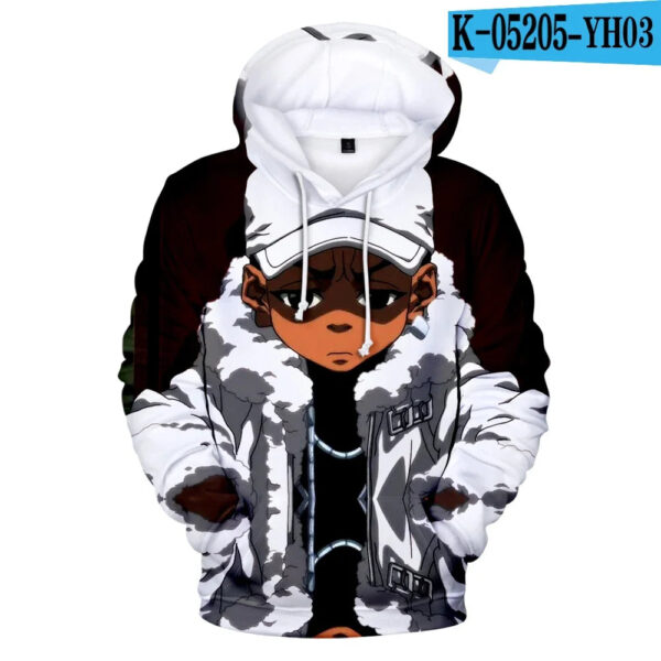 The Boondocks Hoodies 3D fashion Long Sleeve Sweatshirt Men's Hoodie adult Casual Harajuku Streetwear Unisex Oversized Clothes - Image 15