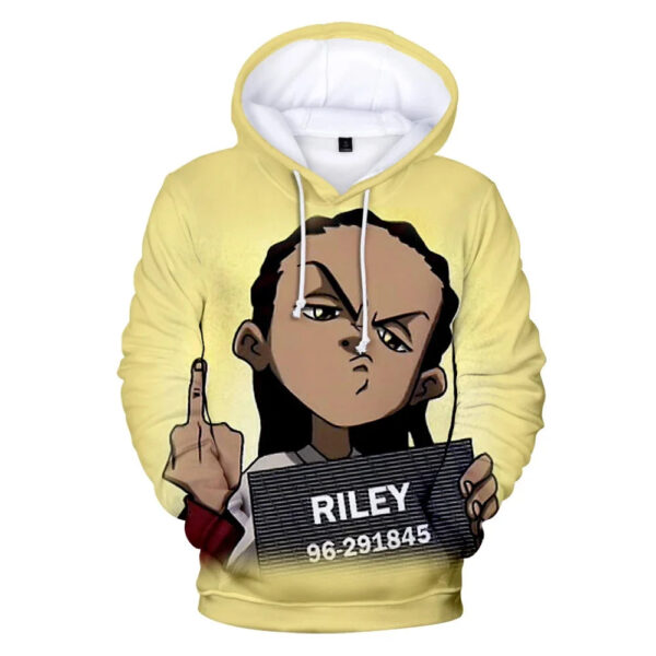 The Boondocks Hoodies 3D fashion Long Sleeve Sweatshirt Men's Hoodie adult Casual Harajuku Streetwear Unisex Oversized Clothes - Image 4