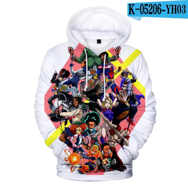 The Boondocks Hoodies 3D fashion Long Sleeve Sweatshirt Men's Hoodie adult Casual Harajuku Streetwear Unisex Oversized Clothes - Image 8