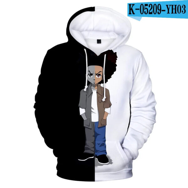 The Boondocks Hoodies 3D fashion Long Sleeve Sweatshirt Men's Hoodie adult Casual Harajuku Streetwear Unisex Oversized Clothes - Image 11