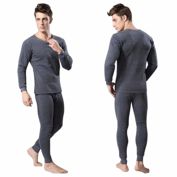 Winter Thermal Underwear Long Johns Men's Keep Warm Tops+Pants Two-piece Set Thick Clothes Comfortable Thermo Underwear Sets - Image 2